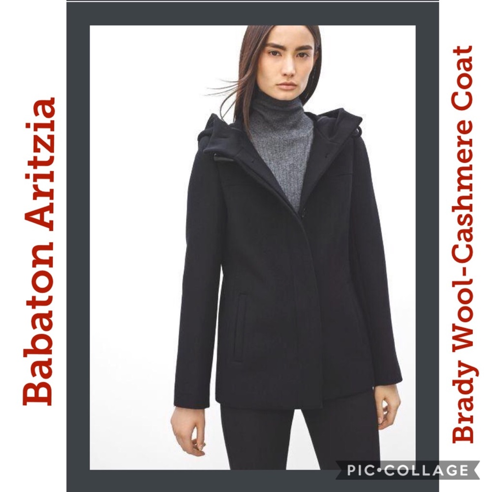 Aritzia Babaton Brady Wool-Cashmere Coat- XXS
